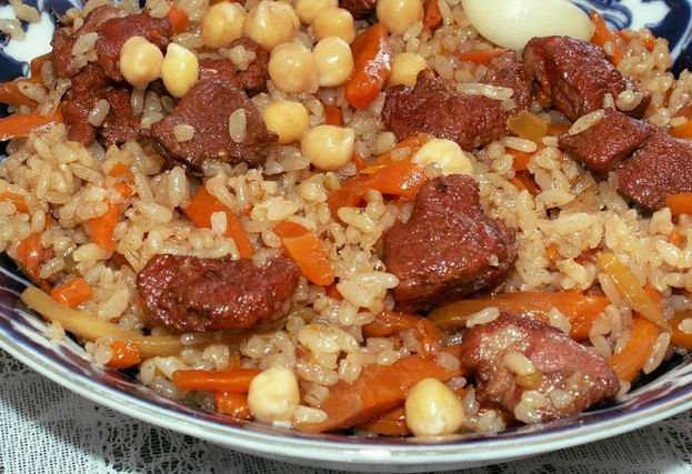 携程美食页面中的羊肉手抓饭