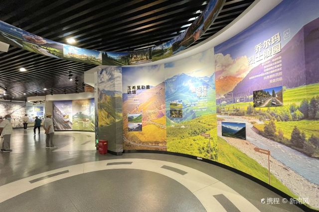携程页面中的独库公路博物馆展陈